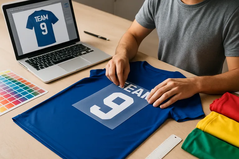 Ontwerp en bedrukking van sportshirts